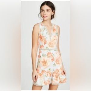 Alice + Olivia Kirean Posy Garden Floral Dress